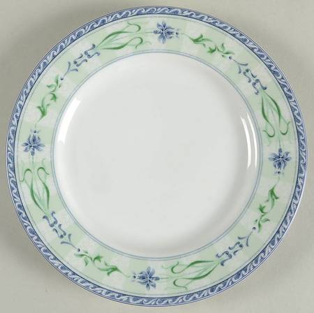 French Iris Salad Plate