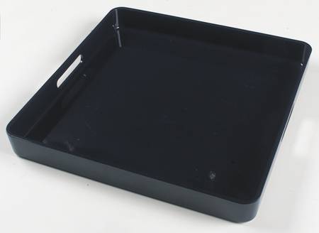 Harbour Blue 13" Square Plastic Tray