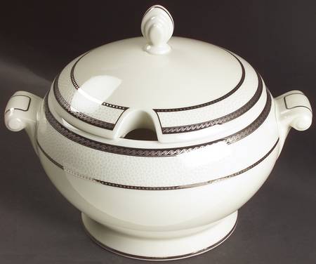 Imperial Flair Platinum Tureen &  Lid