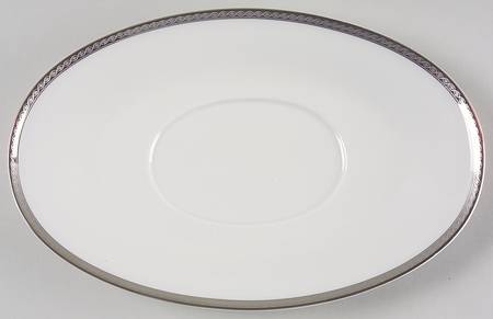 Imperial Flair Platinum Underplate for Gravy Boat