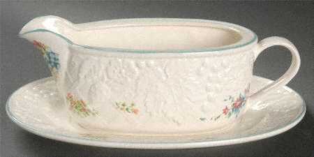 Cottage Vista Gravy Boat & Underplate