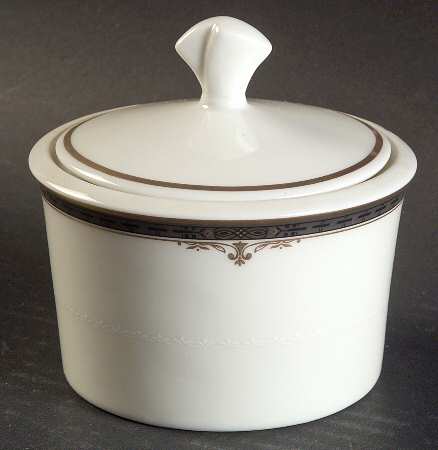 Regency Crest Sugar Bowl & Lid