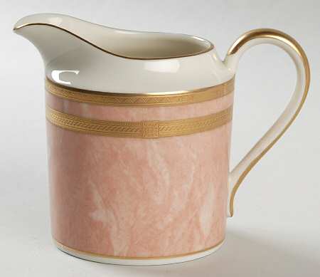 Coral Florentine Creamer