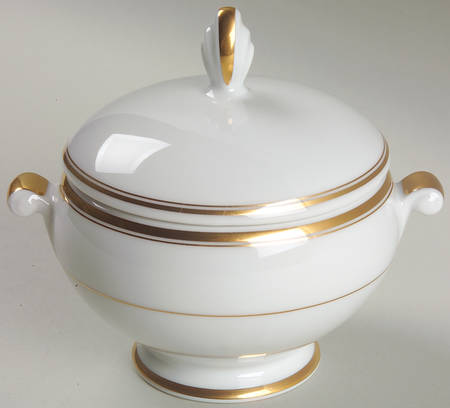 Classic Gold Sugar Bowl & Lid