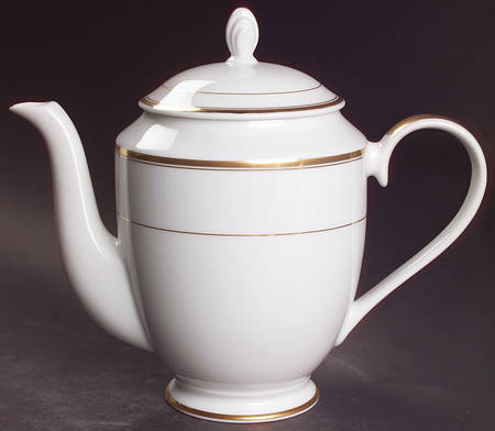 Classic Gold Coffee Pot & Lid