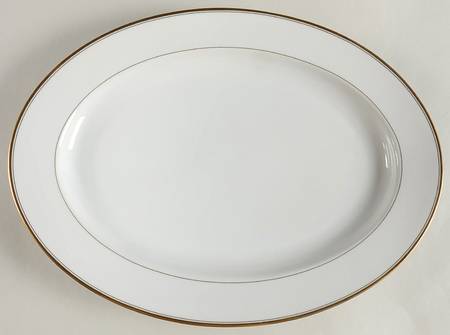 Classic Gold 15" Oval Serving Platter