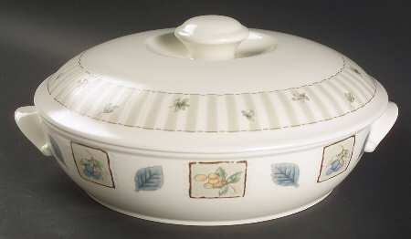 Garden Prose 1.5 Qt Round Covered Casserole