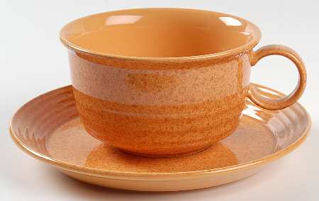 Sunset Soup Mug & Saucer Set