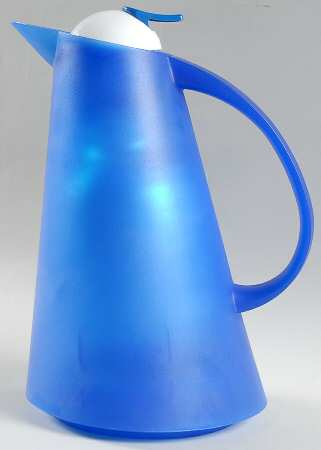 Reef Blue Plastic Thermos/Carafe & Lid
