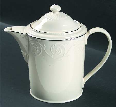 Plaza Platinum Coffee Pot & Lid