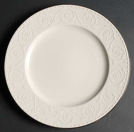 Plaza Platinum 12" Chop Plate (Round Platter)