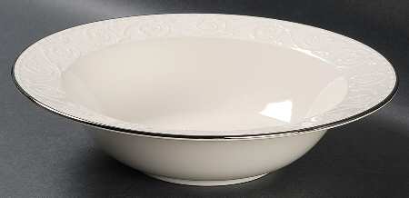 Plaza Platinum 10" Round Vegetable Bowl