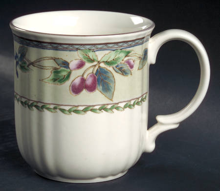 Country Harvest 15 Oz Large Flat Mug