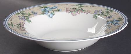 Parisian Garden 10" Round Vegetable Bowl