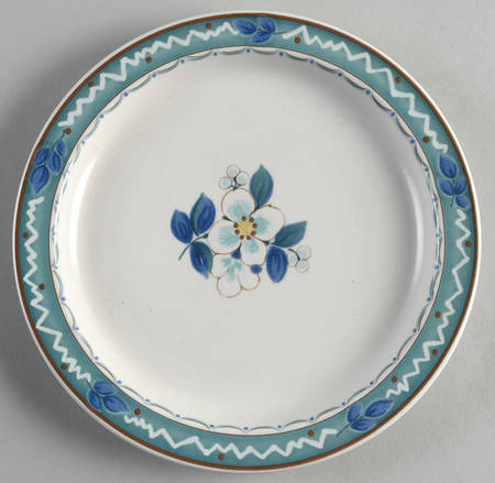 Blue Bell Salad Plate