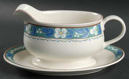 Blue Bell Gravy Boat & Underplate