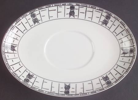 Parisian Scenes Underplate for Gravy Boat
