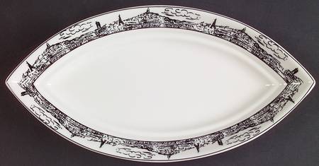 Parisian Scenes Butter Tray
