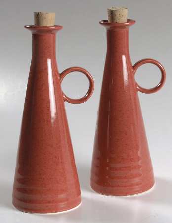 Spice (Set of 2) Oil/Vinegar with Cork Stoppers