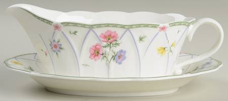 Spring Prose Gravy Boat & Underplate