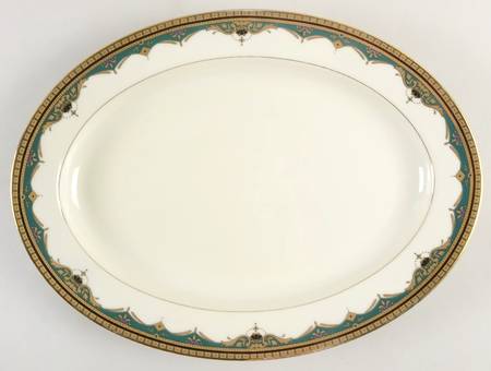 Gold Royale 14" Oval Serving Platter