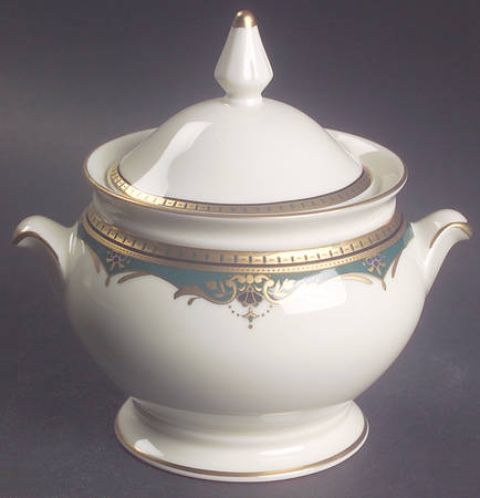 Gold Royale Sugar Bowl & Lid