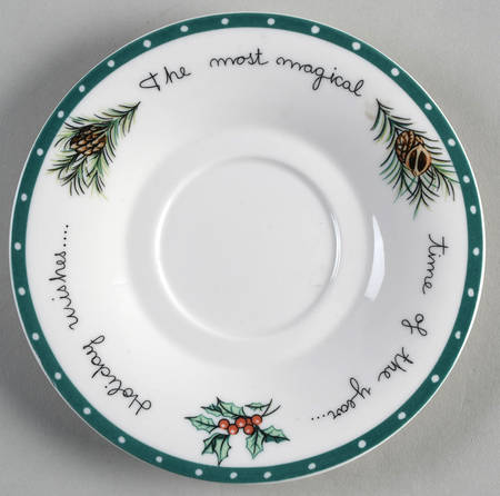 Christmas Wish Saucer