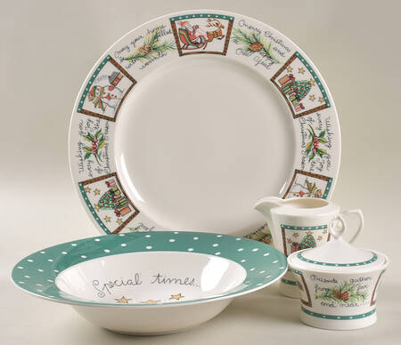 Christmas Wish 5 Piece Hostess Set