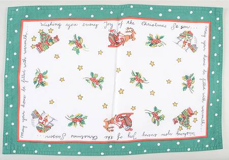 Christmas Wish Cloth Placemat