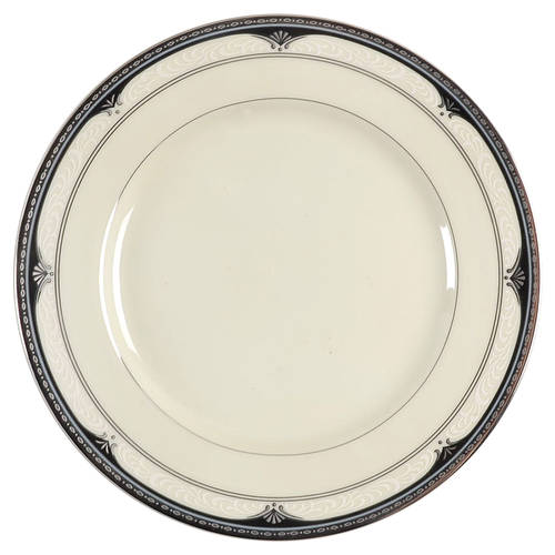 Silver Shells Salad Plate