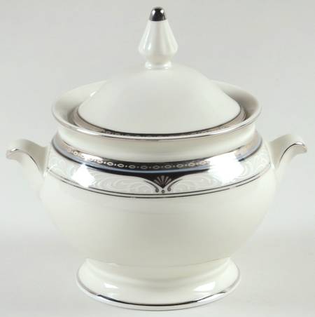 Silver Shells Sugar Bowl & Lid