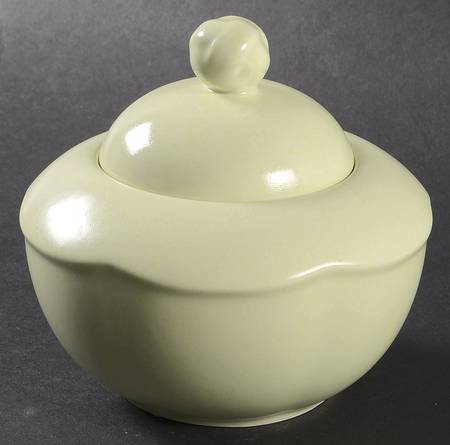Mint Sugar Bowl & Lid