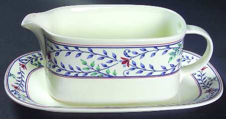 Hyde Park Gravy Boat & Underplate (Relish/Butter)
