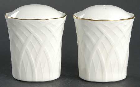 White House Gold Salt & Pepper Set