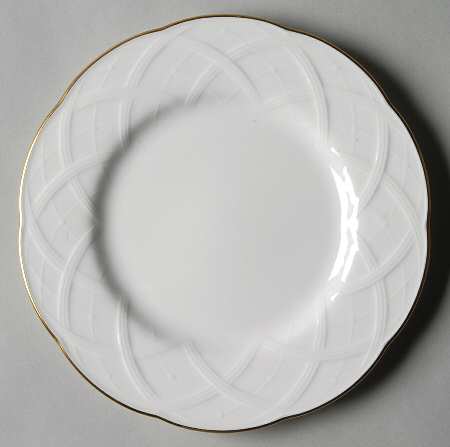 White House Gold Bread & Butter Plate