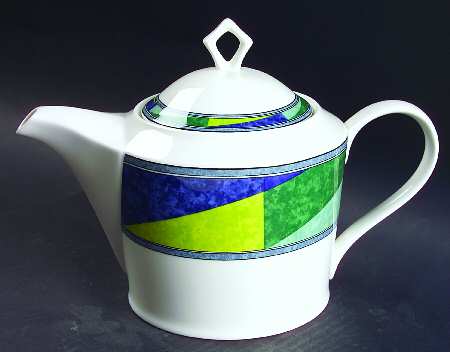 Color Image Teapot & Lid