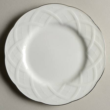 White House Platinum Bread & Butter Plate