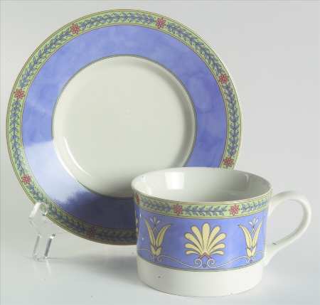 Hampton Court Flat Cup & Saucer Set