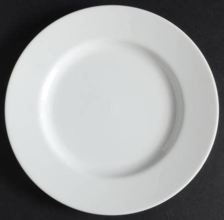 Athena White Salad Plate