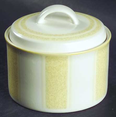 Broadway Yellow Sugar Bowl & Lid