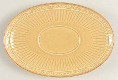 Cinnabar Underplate for Gravy Boat