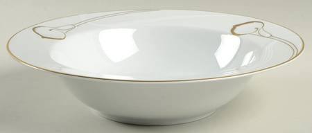Candlelight Gold 10" Round Vegetable Bowl