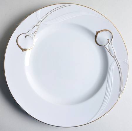 Candlelight Gold 12" Chop Plate (Round Platter)