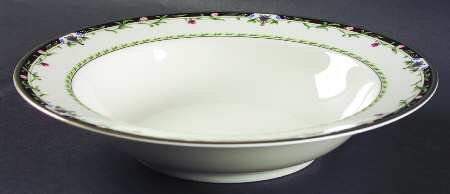 Spring Lyric 10" Round Vegetable Bowl