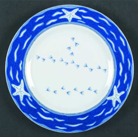 Seashore Salad Plate