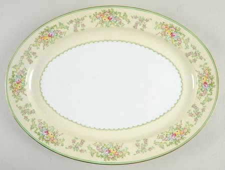 MEI515 16" Oval Serving Platter