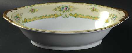 MEI517 11" Oval Vegetable Bowl