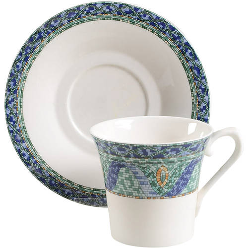La Costa Flat Cup & Saucer Set