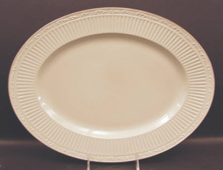 Mystic Green 15" Oval Serving Platter