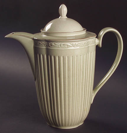 Mystic Green Coffee Pot & Lid